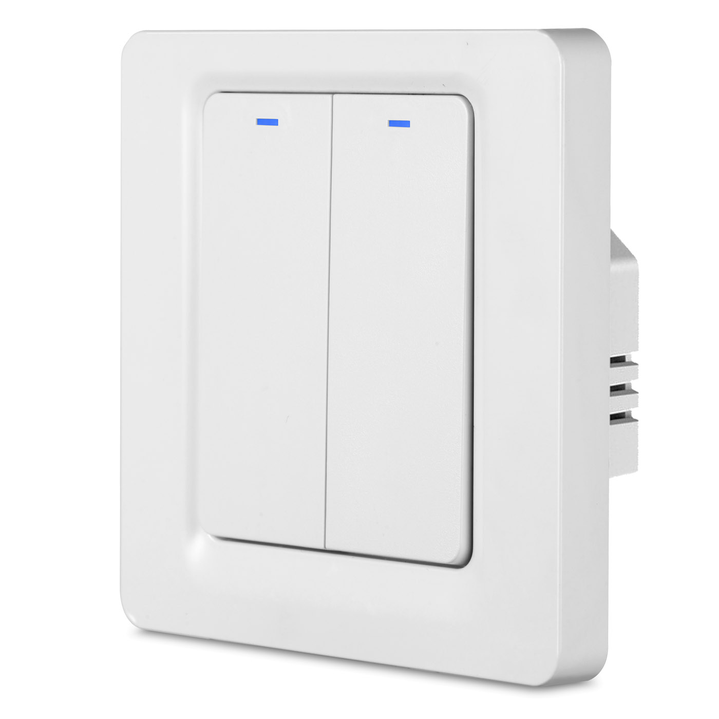 Умный Zigbee выключатель ROXIMO, двухкнопочный, SZBTN01-2