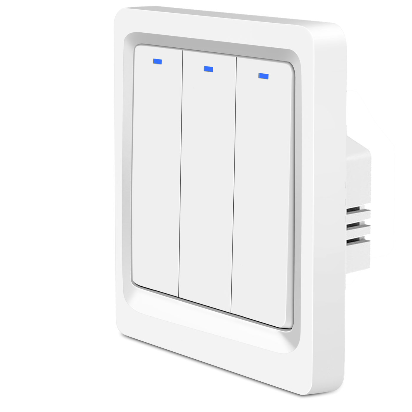 Умный Zigbee выключатель ROXIMO, трехкнопочный, SZBTN01-3