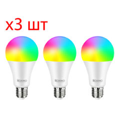 Комплект из 3шт. умных лампочек ROXIMO E27