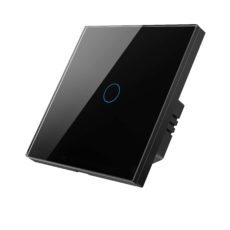 Умный Zigbee выключатель ROXIMO сенсорный, однокнопочный, черный