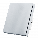 Умный Zigbee выключатель ROXIMO, однокнопочный, платиновый, SZBTN01-1P