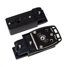 Комплект редукторов электрокарниза для скрытого монтажа Roximo, черный