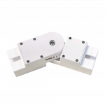 Угол регулируемый 90-270 для электрокарниза БЕЛЫЙ