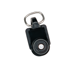 Бегунок для электрокарниза Roximo пластиковые колеса, черный